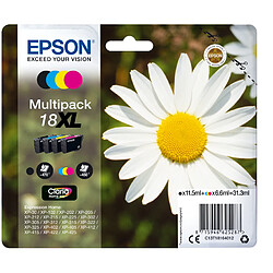 Epson Daisy Multipack 'Pâquerette' 18XL - Encre Claria Home N,C,M,J