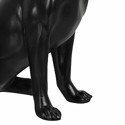 Acheter BigBuy Home Figurine Décorative Noir Doré Chien 17 x 11,7 x 25,5 cm