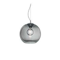 Ideal Lux Suspension Nemo Métal Fumé 1 ampoule 24cm