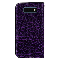 Wewoo étuis en cuir Coque Housse Étui à rabat horizontal à texture paillettée et à pailletée pour Galaxy S10