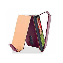 Cadorabo Coque LG G2 Etui en Mauve