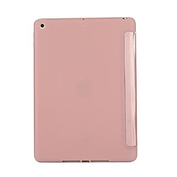 Avis Wewoo Housse Étui Coque Pour iPad 10,2 pouces en cuir TPU horizontal Flipavec support à trois rabats or rose