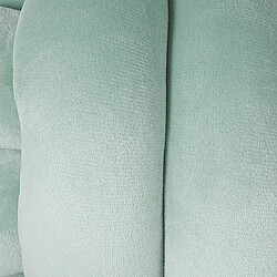 Acheter Beliani Coussin MALNI Velours 20 x 20 cm Unicolore Vert menthe