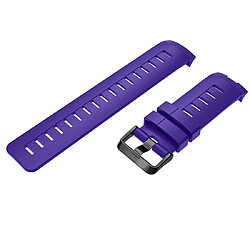 Avis Wewoo Bracelet pour montre connectée de en silicone Smart Watch Suunto Ambit3 Vertical violet