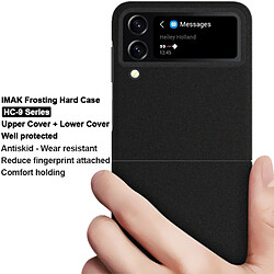 Coque en TPU IMAK mat, anti-écaillage, anti-rayures pour votre Samsung Galaxy Z Flip4 5G