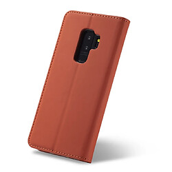 Acheter Wewoo Coque Pour Galaxy S9 LC.IMEEKE LC-002 Series Skin Feeling PU + TPU Housse en cuir à rabat avec support et fente carte et portefeuille marron