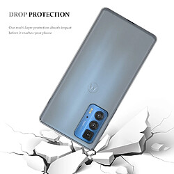 Cadorabo Coque Motorola EDGE 20 PRO / EDGE S PRO Etui en Transparent pas cher