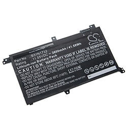 vhbw Batterie compatible avec Asus VivoBook S14 S430UA, S14 S430UA-EB009T, S14 S430UA-EB011T laptop (3600mAh, 11.55V, Li-Ion)