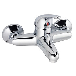 Mitigeur de bain douche ACS Laiton chrome tete céramique entre axe standard