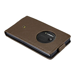 Avis Cadorabo Coque Nokia Lumia 1020 Etui en Marron