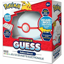 Jeu Bandai Pokémon Guess Sinnoh trainer