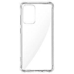 Avizar Coque Samsung Galaxy A72 Silicone Gel avec Coins Renforcés Transparent