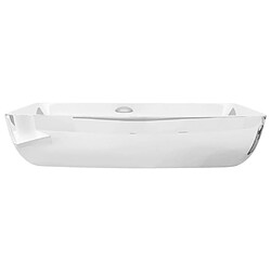 Acheter vidaXL Lavabo 71 x 38 x 13,5 cm Céramique Argenté