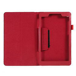 Avis Etui en PU rouge pour votre Samsung Galaxy Tab A 8.0 Wi-Fi (2019) SM-T290