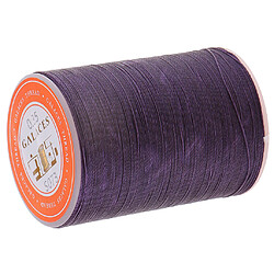 Fil de cire rond de polyester de 0.35mm cousant la couture bricolage d'artisanat pourpre