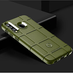 Wewoo Coque Souple Housse en silicone à couverture totale pour de protection antichoc Galaxy M30 vert armée