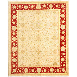 Vidal Tapis de laine 251x201 beige Ziegler pas cher