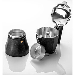 Avis Cafetière Expresso Italienne en Aluminium, 3 Tasses de Café, Vitrocérame, Gaz, , Noir, FAGOR, Tiramisú