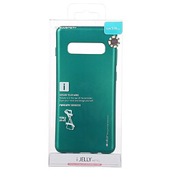 Acheter Wewoo Coque Souple Housse en TPU METAL pour Galaxy S10 + Vert