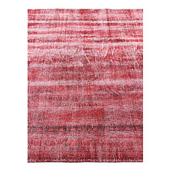 Vidal Tapis de laine 297x175 rouge Ultra Vintage pas cher