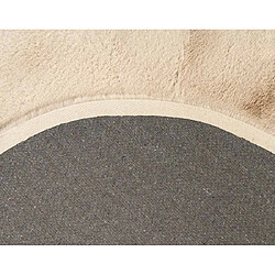 Lisa Design Joy - tapis organique - fausse fourrure - crème