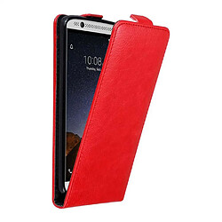 Cadorabo Coque ZTE Axon 7 Etui en Rouge