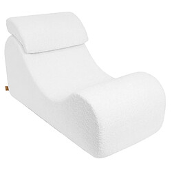 MeowBaby Chaise Longue Ondulée en Mousse pour Enfants