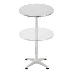 Acheter Table de bistrot ronde Avesta à hauteur réglable 75 cm / 115 cm [en.casa]