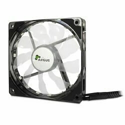 Inter-Tech L-12025 Aura Boitier PC Ventilateur (FAN ARGUS L-12025 AURA 120MM - Argus L-12025 Aura, RGB – stylischer Lüfter mit RGB-Effekten Der laufruhige 120mm RGB LED-Lüfter von Argus bietet mit seinen 18 RGB LEDs einen stylischen Effekt und leuc