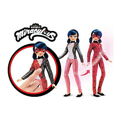 Miraculous Ladybug - Poupée a sequin - Marinette - 26 cm - BANDAI