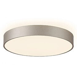 Rond LED Plafonnier 42W CCT 3000K 4000K Plafonnier Applique Murale Cuisine Bureau Couloir Lumière 3200lm 40cm 230V COLEUR ARGENT