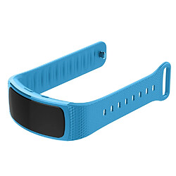 Acheter Wewoo Bracelet pour montre connectée en silicone Samsung Gear Fit2 SM-R360taille de la dragonne 126-175mm bleu clair