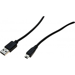 Abi Diffusion Cordon USB 2.0 type A / mini B - 1,0 m