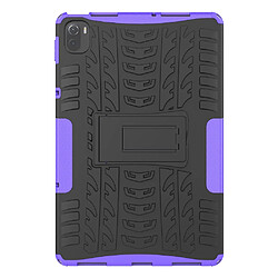 Coque en TPU robuste, anti-rayures, avec béquille violet pour votre Xiaomi Pad 5/Pad 5 Pro