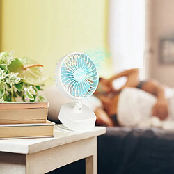 Avis STAYCOOL Mini Ventilateur de bureau ou Clip rechargeable USB Portable et Personnel Silencieux de 4" - 3 vitesses, réglables à 360, parfait pour les voyages, les poussettes ou la ménopause