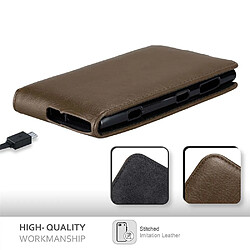 Cadorabo Coque Nokia Lumia 1020 Etui en Marron pas cher