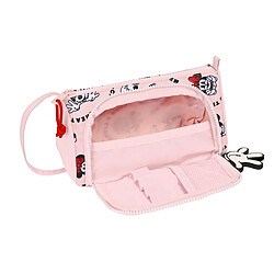 Avis Trousse d'écolier Minnie Mouse Me time Rose (20 x 11 x 8.5 cm)