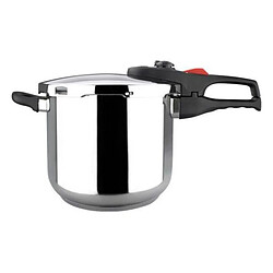 Totalcadeau Marmite Express 6 L acier inoxydable avec anses en bakélite thermorésistant - Cocotte minute pas cher