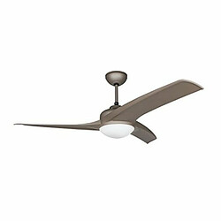 Ventilateur de Plafond avec Lumière Orbegozo CP 89132 55W Marron 60 W 55 W