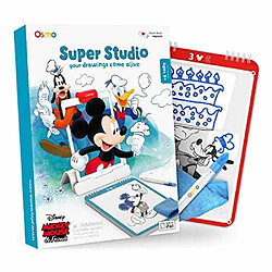 Osmo - Super Studio Disney Mickey Mouse & Friends Game - Ages 5-11 - Learn to Draw your Clubhouse Favorites & Watch them Come to Life - For iPad or Fire Tablet (Osmo Base Required)