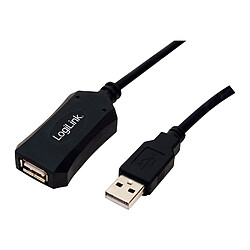 LogiLink Rallonge USB 2.0, 5 m, ()