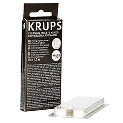 Pastilles détergeantes pour machine à café KRUPS qté 10