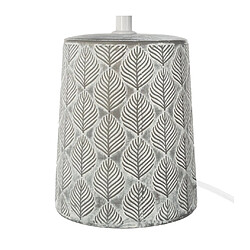 Atmosphera, Createur D'Interieur Lampe céramique H35,5 Gris - ATMOSPHERA