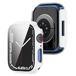 Coque en TPU anti-griffes, blanc pour votre Apple Watch Series 7 45mm