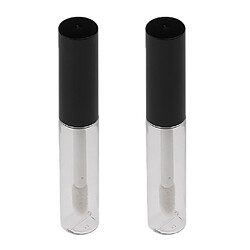 Set 2pcs 4ml Tube Vide pour Gloss Lèvres Baume Lip Lipstick Récipient Bouteille Tuyau pour Brillant à Lèvres Liquide Cosmétique Conteneurs Réutilisables