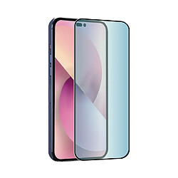 Tiger Verre Trempé pour iPhone 14 Pro Max Anti Lumière Bleue Ultra-résistant Transparent