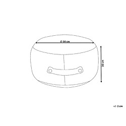 Avis Beliani Pouf ADLANA Orange