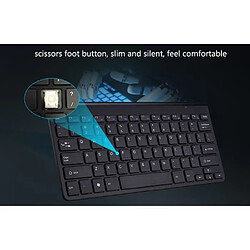 Acheter 2.4G sans fil clavier et souris Mini multimédia clavier souris ensemble combiné pour ordinateur portable ordinateur portable