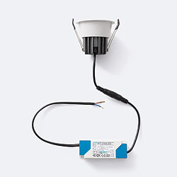 Ledkia Spot Downlight LED 7W IP44 Coupe Ø 65 mm Blanc chaud 2700K