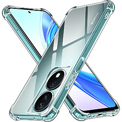 Xeptio Coque protection pour Honor 90 Smart 5G Souple Transparente Bumper en Gel TPU avec bords renforcés